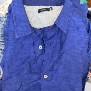 Vince button down shirt